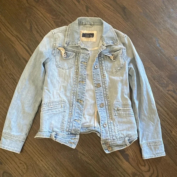Vanity Jackets & Blazers - Vanity Light Wash Jean Jacket